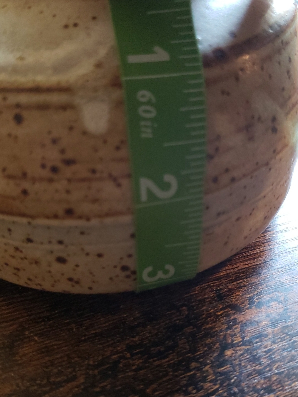 Signed Haas Pottery Studio Pottery Trinket Spice Jar - Picture 13 of 14